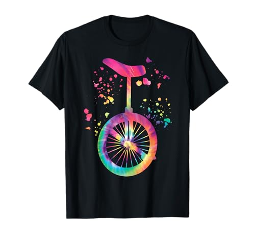 Unicyclist Einrad Einrad Colorsplash Einrad T-Shirt