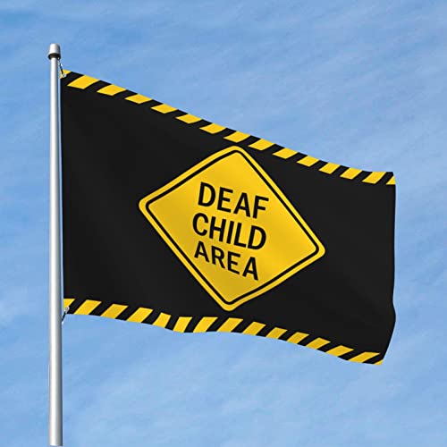 Drapeaux amusants pour enfants sourds de meuble salle de jeux