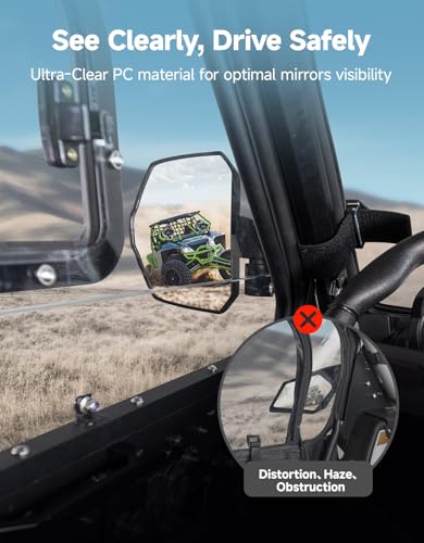 KEMIMOTO 3-in-1 UTV Hard Doors