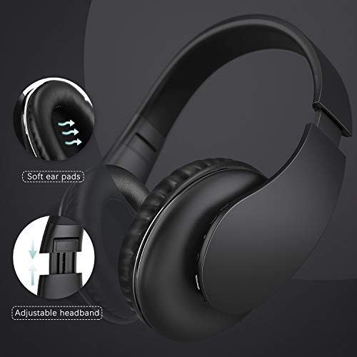 Jelly Comb Cuffie TV wireless Ottico auricolare stereo ricaricabile con trasmettitore per TV/televisione/PC/radio/telefono, 100 piedi, connessione ottica, 3,5 mm AUX, uscita audio RCA