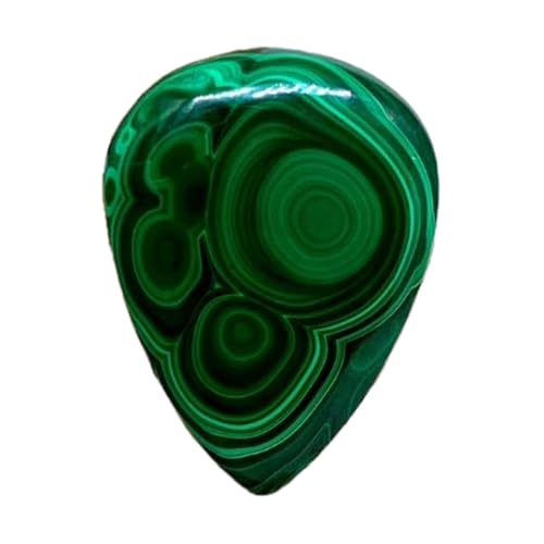 Pierre gemme malachite cabochon GH_NAT_03935 de haute qualité pour joaillerie