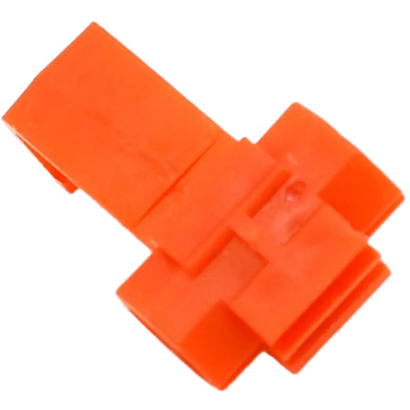 50PCS Lock Wire Electrical Cable Connectors Quick Splice Terminals Crimp VUQLDHAYZ