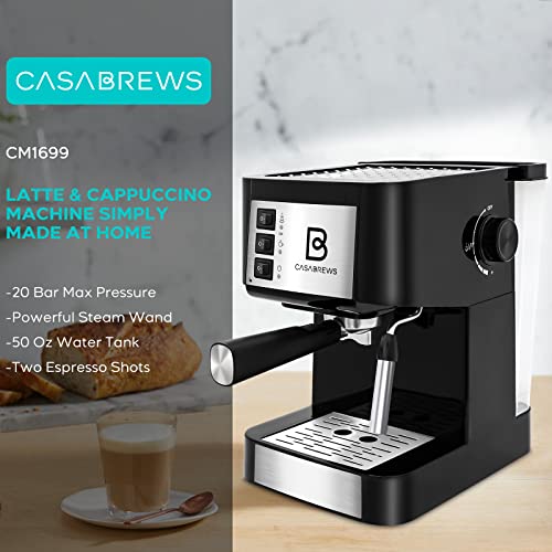 CASABREWS 20 Bar Espresso Machine Crazymos