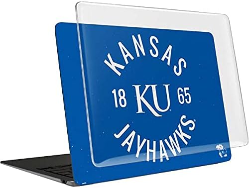 Skinit Case + Skin Compatible with MacBook Air 13in (2020) - Officially Licensed Kansas Jayhawks KY 1865 Design