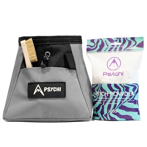 Bolsa de magnesio para escalada con cepillo y magnesio para evitar manos sudorosas