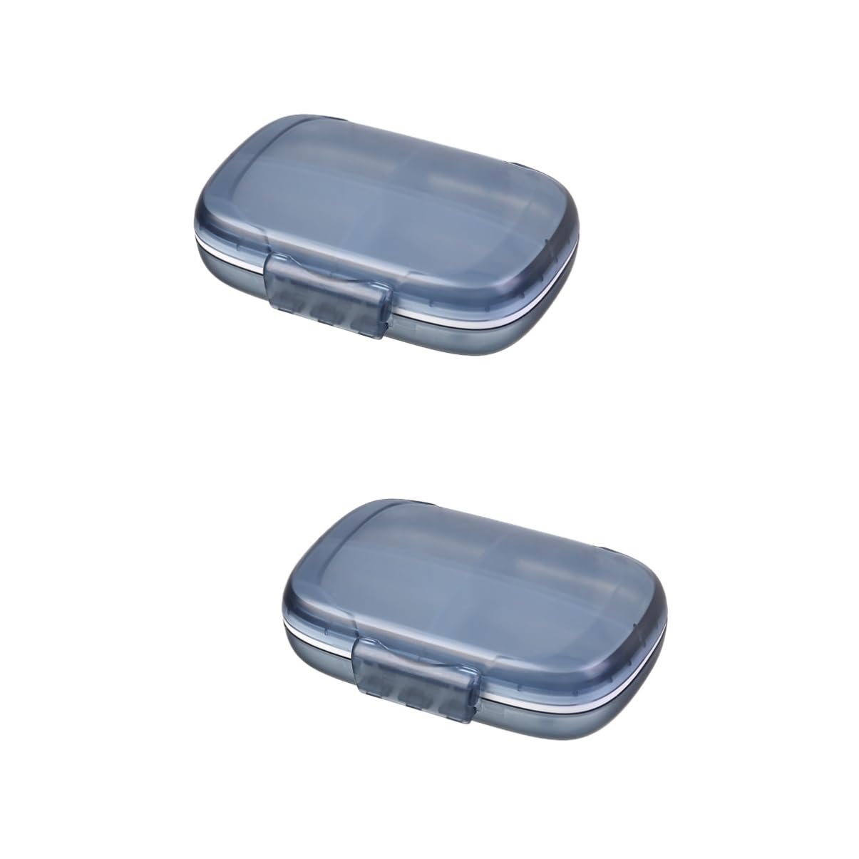 Organizador de pastillero portátil con cierre seguro de viaje y diseño lindo