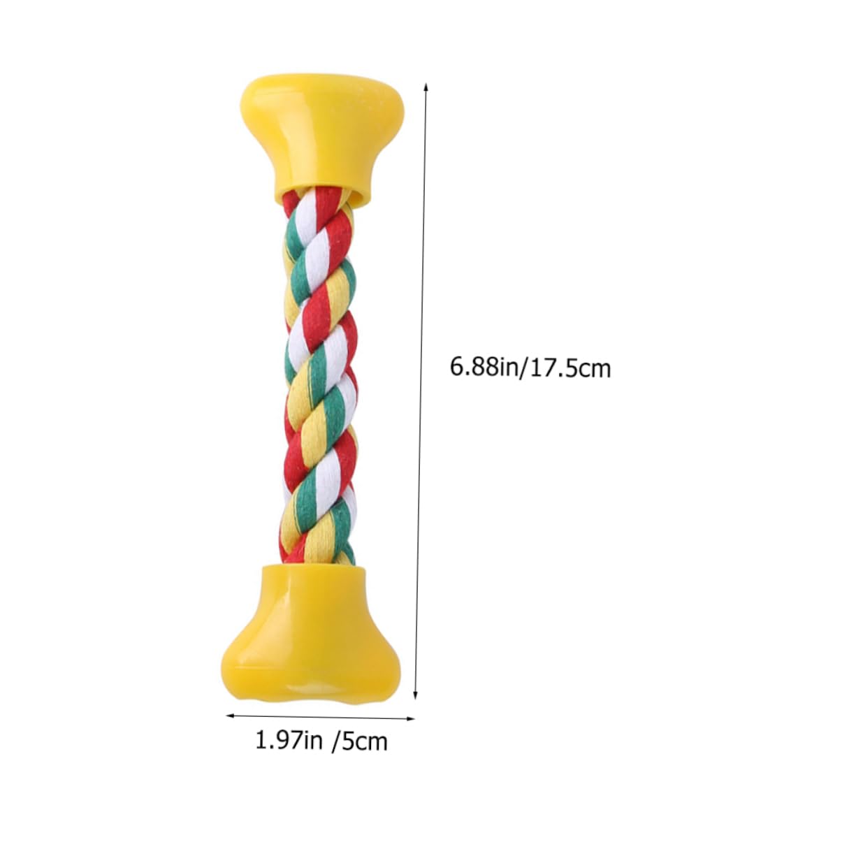 VICASKY Pet Toys for Dogs Cotton Rope Toy Puppies Interactive Pet Chews Dog Training Rope