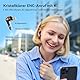 EarFun Air Pro 4 Bluetooth Kopfhörer mit Adaptive Hybride Geräuschunterdrückung, aptX Lossless, Hi-Res Audio, LDAC, 6 Mikrofone cVc 8.0 KI Anrufe, 52H Akku, Multipoint, Bluetooth 5.4, In-Ear Detection