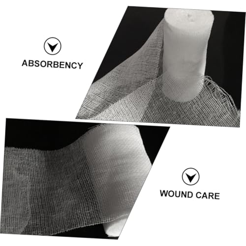 Beaupretty Rollo Conformable Desechable de Gasa 10 piezas 8x600cm Venda Elástica de Primeros Auxilios para Entrenamiento y Emergencias en Deportes miniatura 5