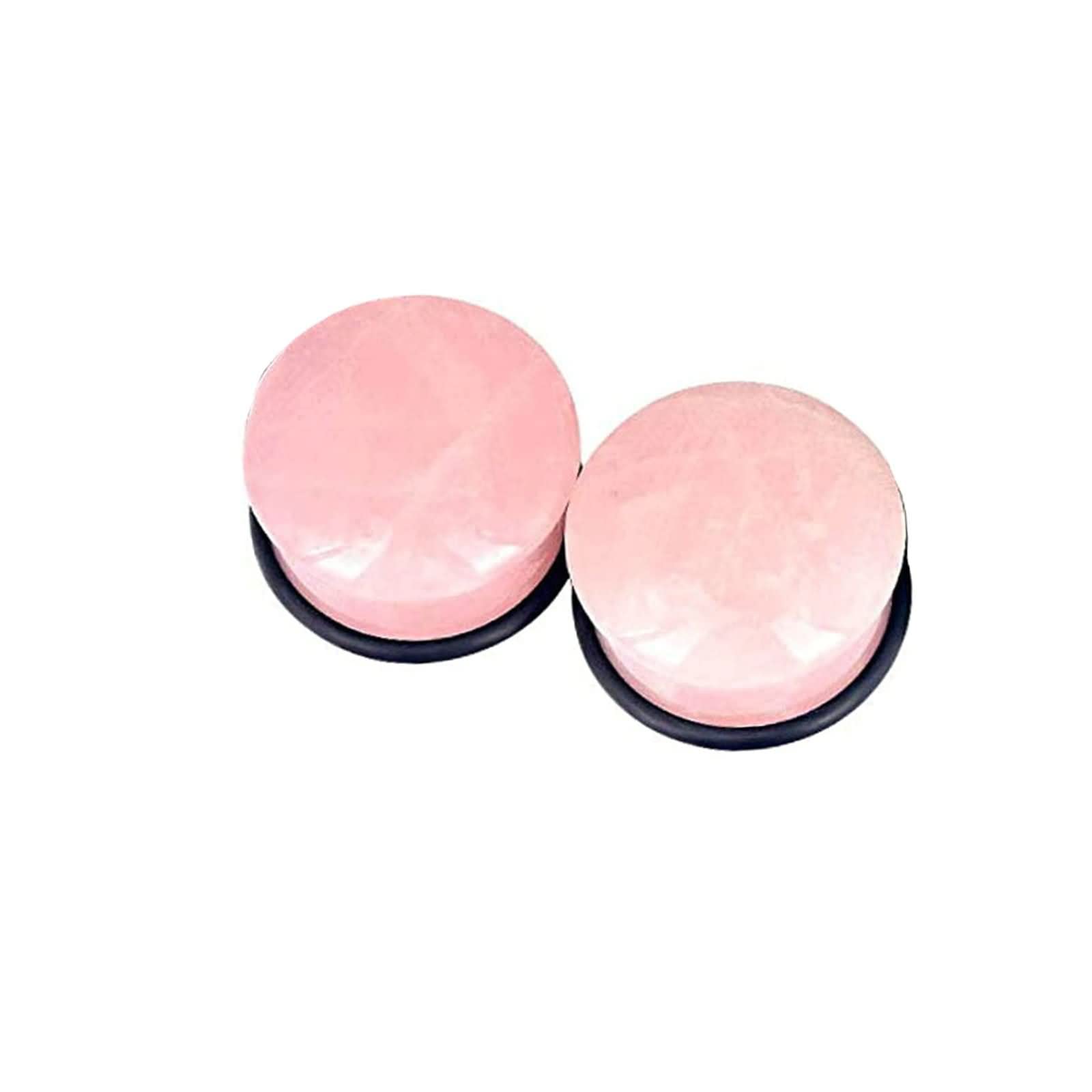 Daesar Ohr Plug Set, Piercing Tunnel 6-16MM Naturstein Ear Plugs Ohr Expander 2er Set