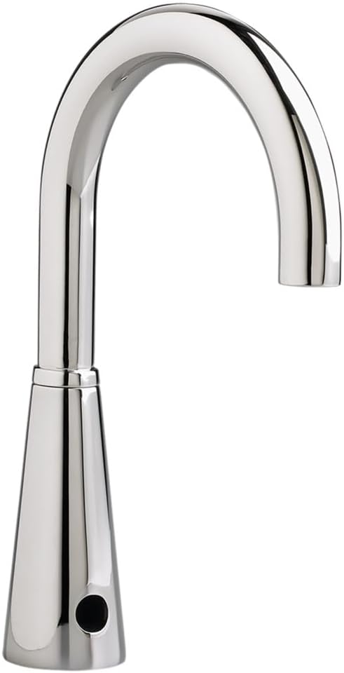 American Standard 605B134.002 Selectronic Gooseneck Touchless Faucet, Base Model, 0.35 GPM, Polished Chrome