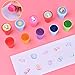 FUN LITTLE TOYS 168 Pieces Stamps for Kids, Assorted Stamps and Stickers for Easter Party Favors, Easter Basket Stuffers and Easter Egg fillers