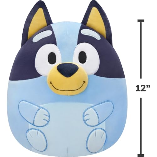 Image of Squishmallows Original 12in Bluey Plush - Official Jazwares Plush (Medium-Sized)