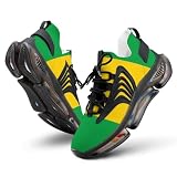 Flag of São Tomé and Príncipe Walking Shoes for Men Tennis Elastic Sports Shoes Cushion Basketball Shoes