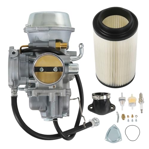 RADHLBNIU Caburetor Replacement For Polaris Sportsman 500 4X4 HO 2001-2005 2010-2012, Scrambler 500 4x4 1997-2009, Trail Boss 325 2000-2002, Include Air Filter, Fuel Filter