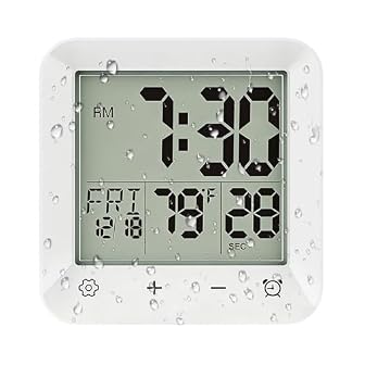 Digital Waterproof Suction Cup Shower Clocks photo Digital Waterproof Suction Cup Shower Clocks
