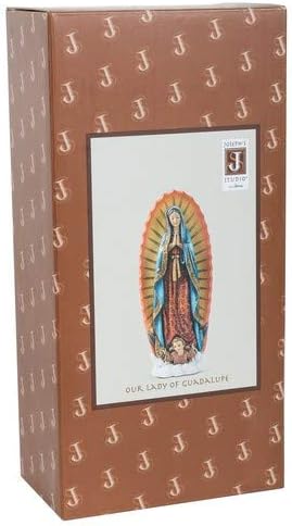 Miniatura 3 de Josephs Studio by Roman - Figura de Nuestra Señora de Guadalupe sobre la base 60in de escala de la colección renacentista 725 pulgadas de alto