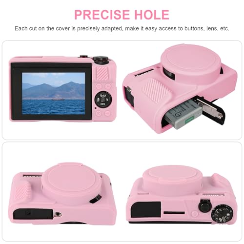 Funda protectora de silicona para Canon PowerShot G7X Mark II miniatura 6