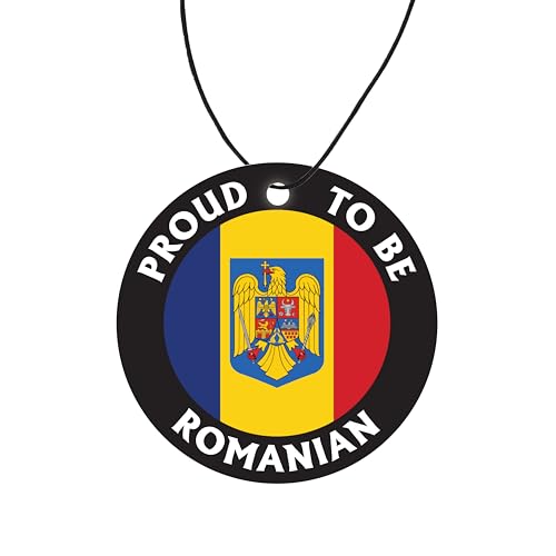 Ali Air Freshener Proud to Be Romanian Auto Lufterfrischer
