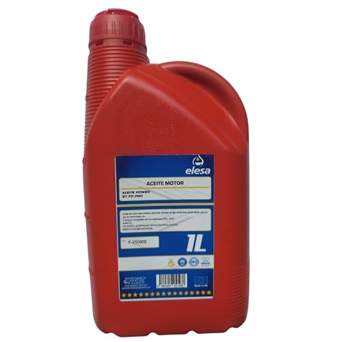 Aceite Sintético para Motores 2 Tiempos, 1 Litro – Bajo Humo, Alta Protección y Combustión Limpia – Fabricado en España