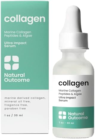 Soro facial de peptídeo de colágeno para rosto, firmador diário, ...