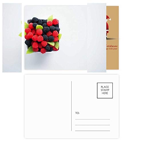 Cartes postales fruits rouges lot de 20 souvenirs de nature pour ecriture manuscrite