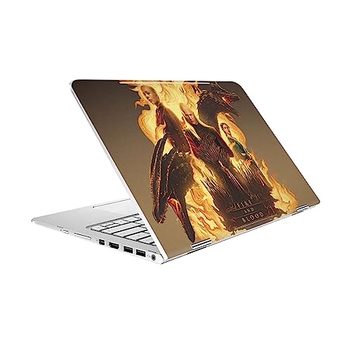 Autocollant HP Spectre Pro X360 G2 House of The Dragon pour personnaliser votre bureau