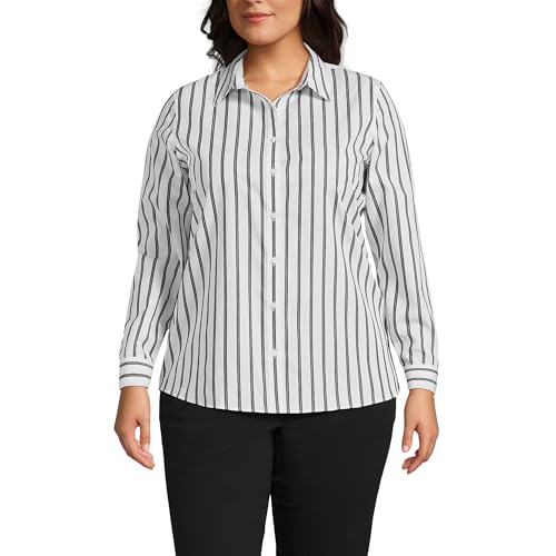 Image of Lands' End Women's Pinwale Cord Long Sleeve Shirt