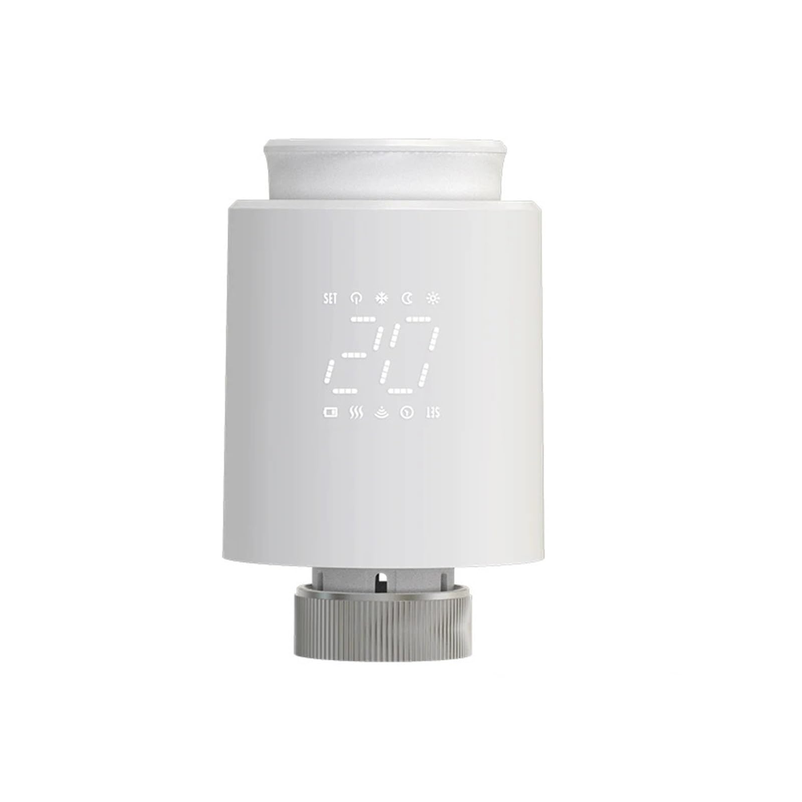 Tuya Smart WiFi/ZigBee Thermostatic Radiator Actuator Valve TRV Programmable App Remote Temperature Controller(Zigbee TRV)