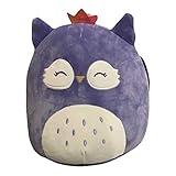Squishmallows Official Kellytoy 11 Inch Soft Plush Squishy Toy Animals (Fania The Purple Owl)