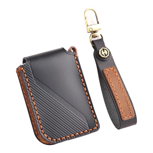Coque de clé de voiture pour LYNK&CO 01 03 05 boîtier noir 3 boutons