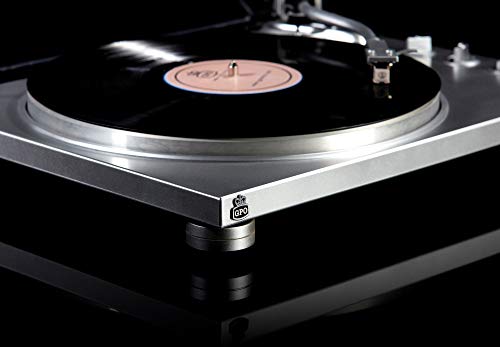 GPO PR 100 Turntable Bluetooth Built in Pre Amp Audio Technica Cartridge (33/45) – Silver - Les Beatles, Paul McCartney, John Lennon, RIngo Starr, George Harrison GPO PR 100 Turntable Bluetooth Built in Pre Amp Audio Technica Cartridge (33/45) - Silver – Image 6