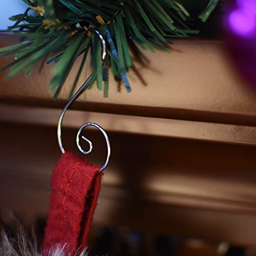 image for CUALFEC Christmas Ornaments Hooks Xmas Tree Hanger Great for Christmas