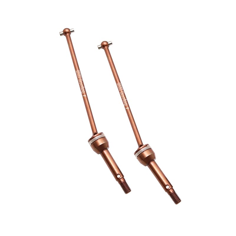 KYX Racing Hard Steel Front CVD Drive Shaft Upgrades Parts Accessories for 1/10 Losi Baja Rey 2.0 F100