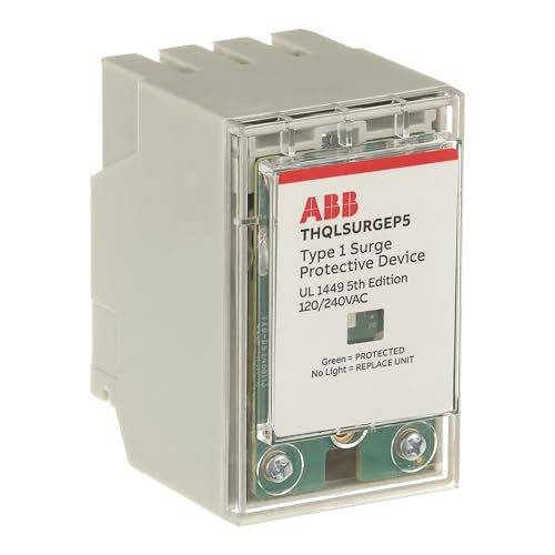 ABB THQLSURGEP5 Surge Protection Device • Whole Home Protector • 120/240VAC Type 1 SPD • 50kA Per Phase • Breaker Panel Surge Protector • LED Indicator • Plug-On Connection • UL Listed & NEC Compliant by ABB - Used condition - Image 2