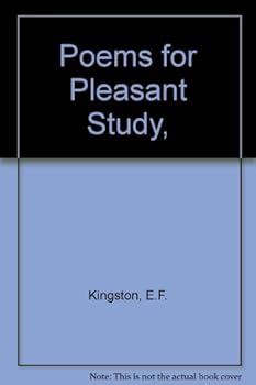 Hardcover Poems for Pleasant Study, Book