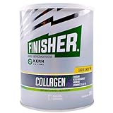 Kern Pharma Finisher Collagen 300gr - Colágeno Hidrolizado en Polvo con Magnesio, Ácido Hialurónico y Vitamina C - Cuidado de Articulaciones, Huesos y Músculos - Sabor Limón (Sin Azúcar)