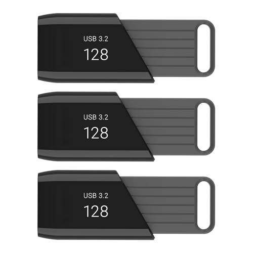 Pack di 3 Unità Flash 128GB Attaché X USB 3.2 Gen 1 Flash Drive, chiavetta di prestazioni avanzate fino a 130MB/s in lettura, archiviazione e trasferimento portatile, affidabile, durevole, Tipo A - Chiavetta USB - Immagine 7