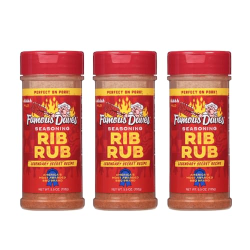 Famous Dave's - 3 pck, Rib Rub Seasoning (16.5 oz.)