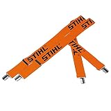 Stihl Bretelles avec attaches en métal Orange 110 cm (Import Grande Bretagne)