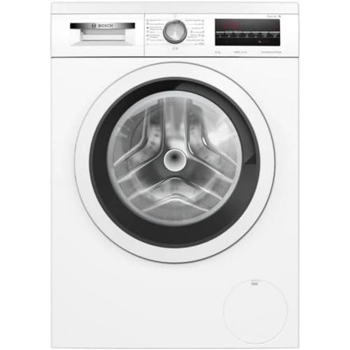 Bosch Lavadora, Libre Instalación, 8 kg, Serie 6, EcoSilence, Blanco, WUU28T63ES