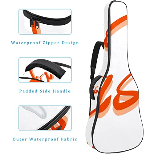 Housse de protection épaisse en éponge imperméable pour guitare acoustique, électrique, basse, guitare classique… - Les Beatles, Paul McCartney, John Lennon, RIngo Starr, George Harrison Housse de protection épaisse en éponge imperméable pour guitare acoustique, électrique, basse, guitare classique… – Image 5