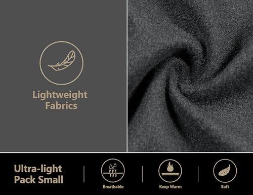 Image of Little Donkey Andy Men's Insulated Hybrid Jacket, Quilted Fleece Lined Running Hiking Jacket