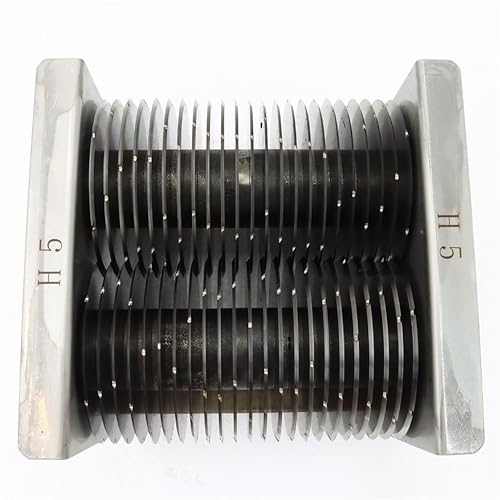 THUXEON 0.2inches/5mm Blade for Electric Food Slicer,110V Stainless Steel Blade for Commercial Slicer, Adjustable Thickness for Meat, Work for the Thickness Meat of 0.1-0.98inches/2.5-25mm