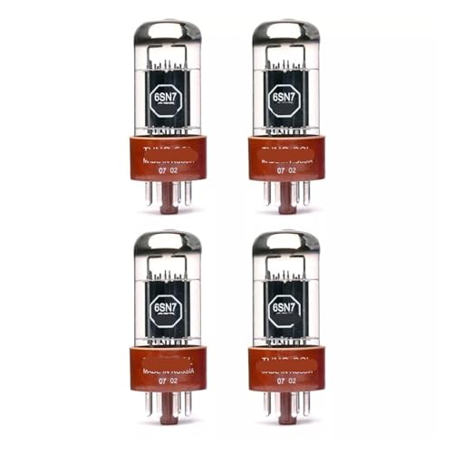 4 Pcs Gain Matched Quad (4) 6SN7 Vacuum Tubes 6SN7 6SN7GT-