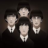 beatles cards 1993  Pop Art Icons The Beatles Card-GREETINGS CARD