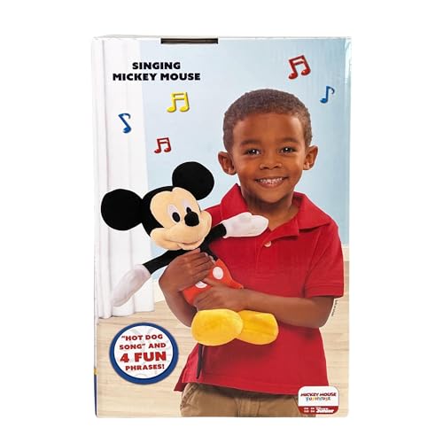 Disney Mickey ‘Hot Dog Song” 12” Singing Plush Toys by Disney - Image 5