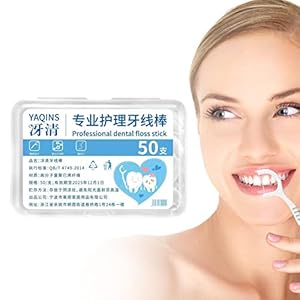 Tandzijde Draagbaar | Tooth Floss Dental Sticks Draagbare plectrums | Schone floss-prikkers, professionele floss-sticks. Mini Teeth Flossers Picks voor Home Travel Hotel Jasufud