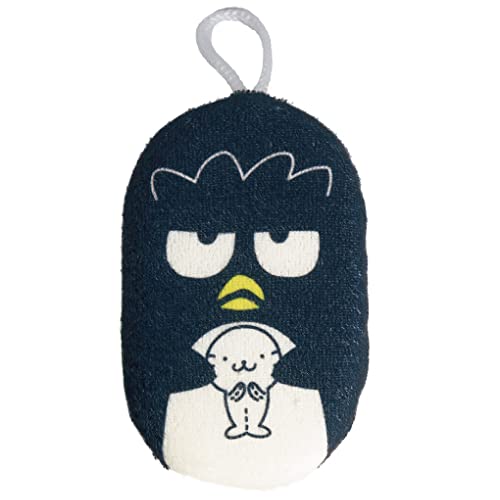 サンリオ バッドばつ丸 ボディスポンジ 1点 キャラクター ふわふわ タオル バススポンジ スポンジ