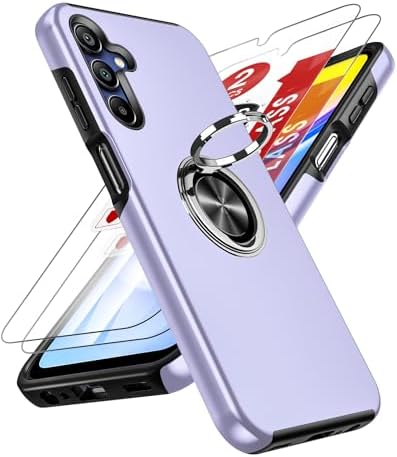 Jusy Smart Case For Honor 200, With Magnetic 360° Rotating Ring Holder